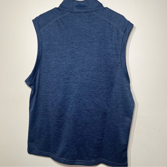 Pro Tour Men's Gray Zip-Up Vest - Picture 3 of 12